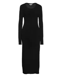 Patrizia Pepe Midi-Kleid Schwarz