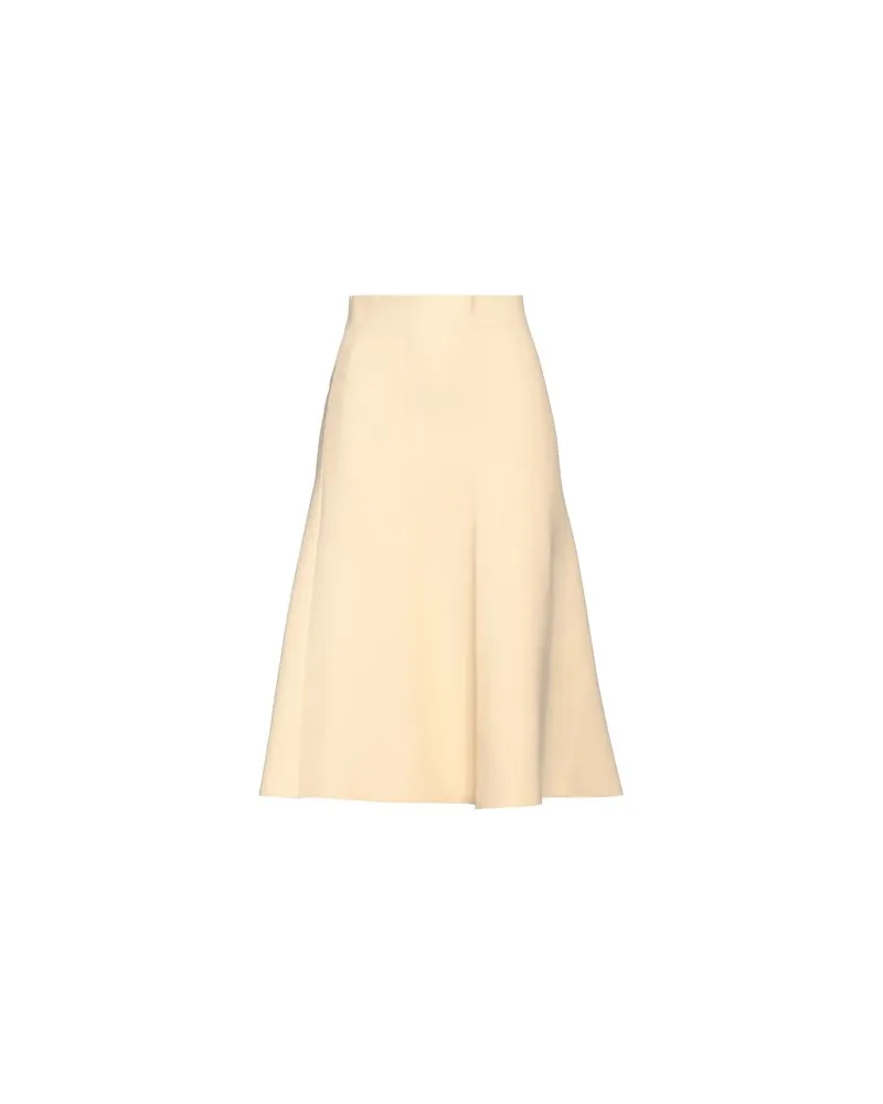 Jil Sander HOSEN & RÖCKE - Midi-Röckeauf YOOX.COM Pastellgelb