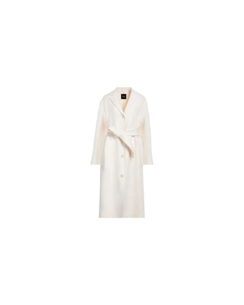 Theory JACKEN & MÄNTEL - Mäntelauf YOOX.COM Elfenbein
