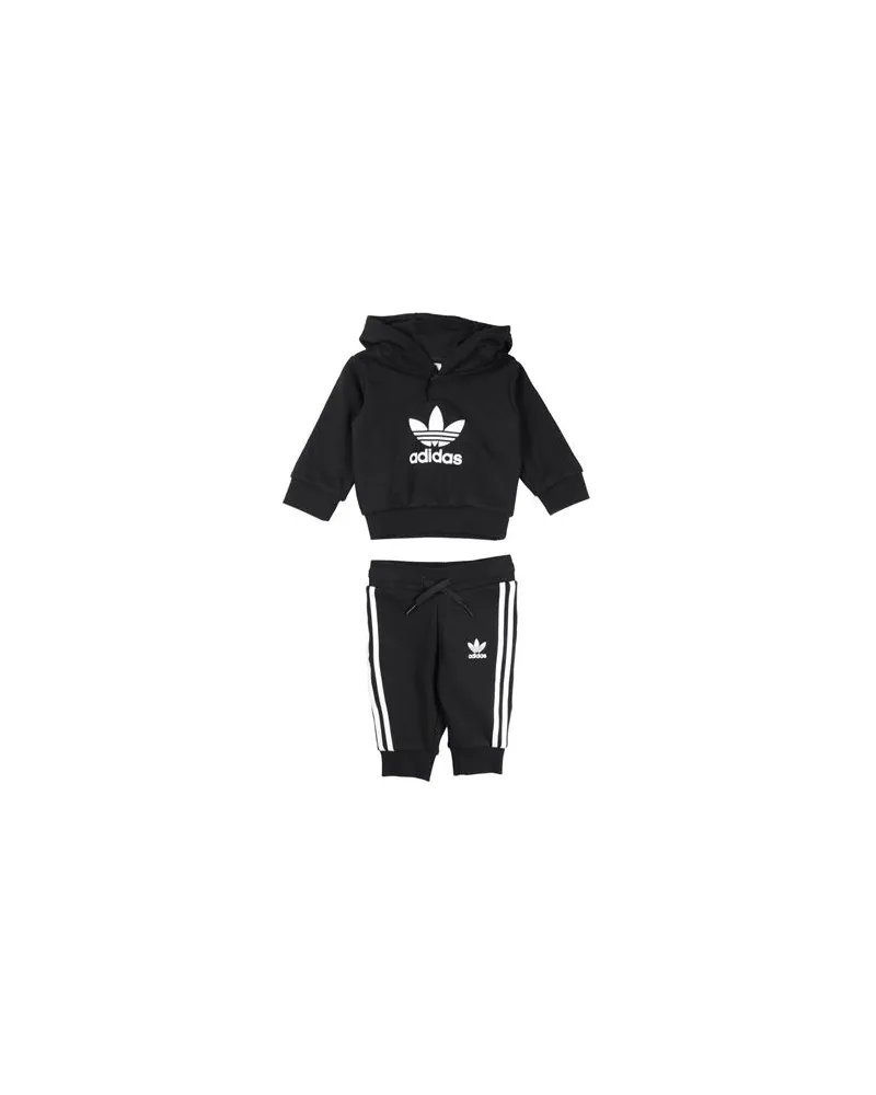 adidas HOODIE SET - NEUGEBORENE - Babykleidung-Setsauf YOOX.COM Schwarz