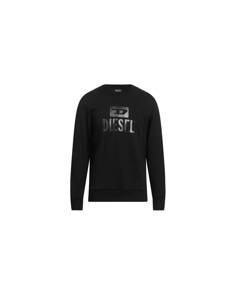 Diesel TOPS - Sweatshirtsauf YOOX.COM Schwarz