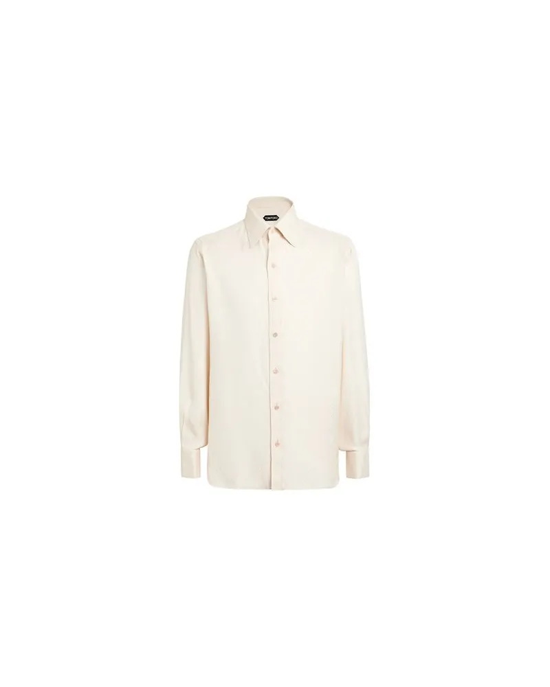 Tom Ford TOPS - Hemdenauf YOOX.COM Elfenbein