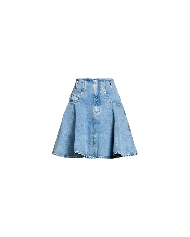 Moschino HOSEN & RÖCKE - Jeansröckeauf YOOX.COM Blau