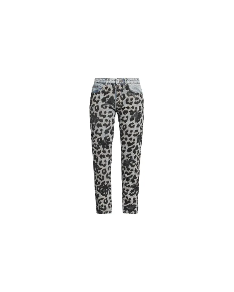 Philipp Plein HOSEN & RÖCKE - Jeanshosenauf YOOX.COM Blau