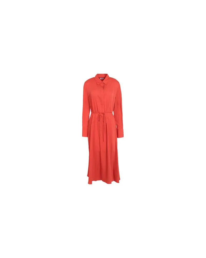 Calvin Klein KLEIDER - Midi-Kleiderauf YOOX.COM Orange