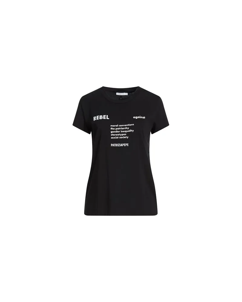 Patrizia Pepe TOPS - T-shirtsauf YOOX.COM Schwarz