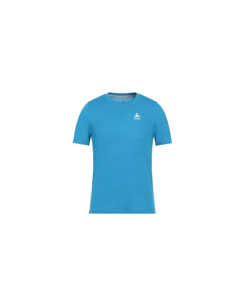 Odlo TOPS - T-shirtsauf YOOX.COM Azurblau