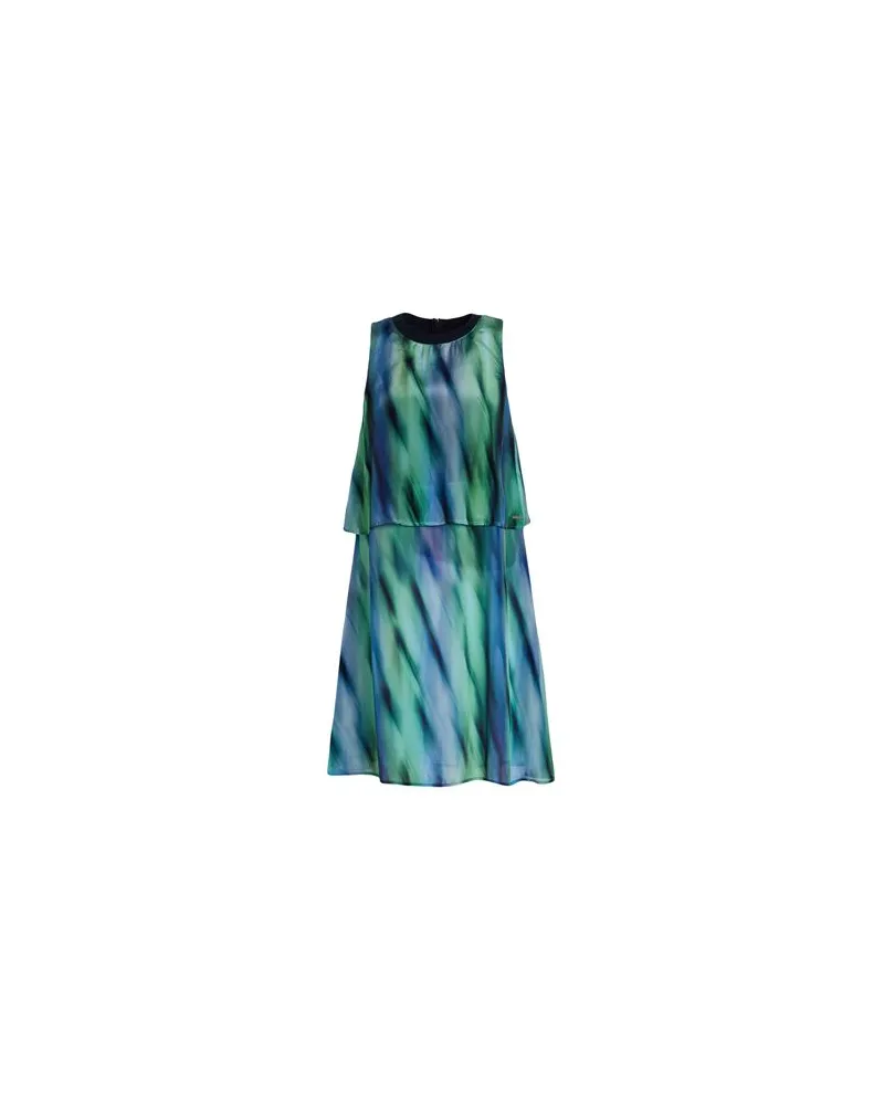 Armani Exchange KLEIDER - Mini-Kleiderauf YOOX.COM Säuregrün