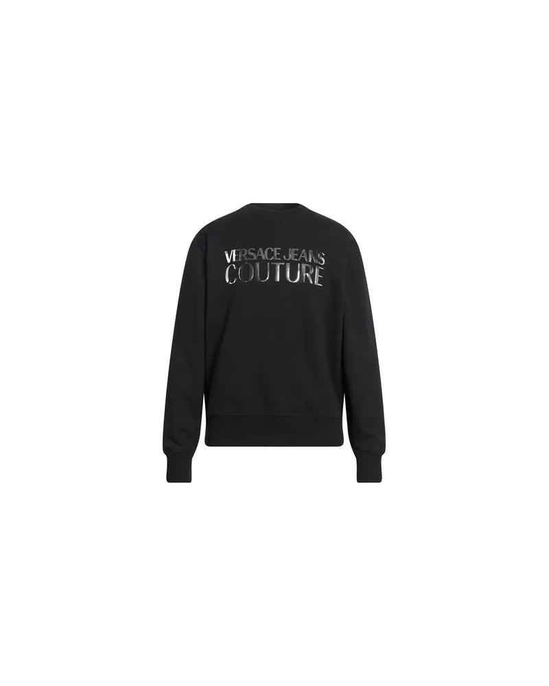 Versace Jeans TOPS - Sweatshirtsauf YOOX.COM Schwarz