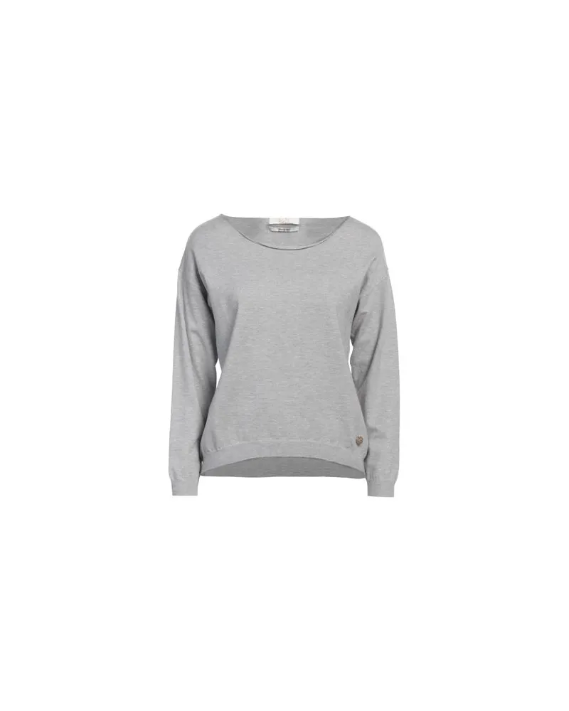 YES ZEE by Essenza SPORTY CHIC - STRICKWAREN - Pulloverauf YOOX.COM Hellgrau