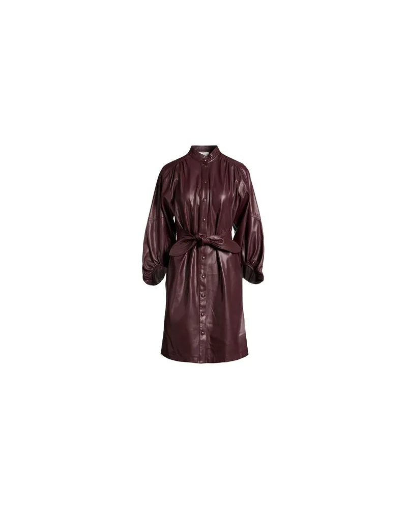 NENETTE KLEIDER - Midi-Kleiderauf YOOX.COM Bordeaux