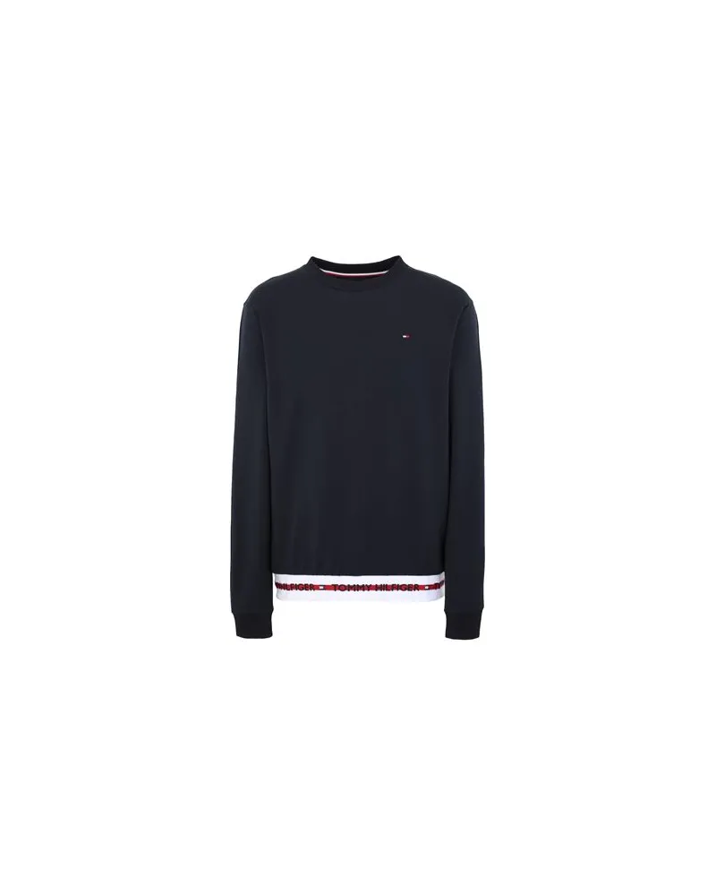 Tommy Hilfiger TRACK TOP LS HWK - TOPS - Sweatshirtsauf YOOX.COM Nachtblau