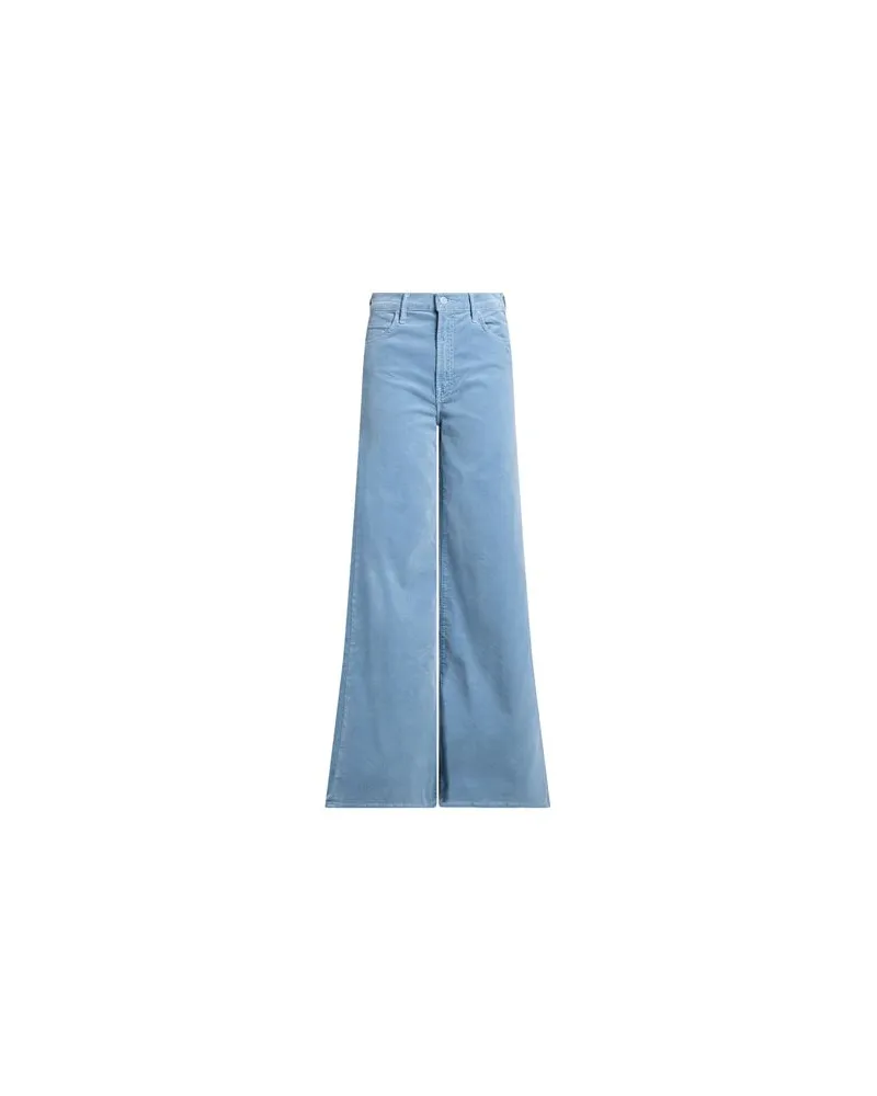Mother HOSEN & RÖCKE - Hosenauf YOOX.COM Taubenblau