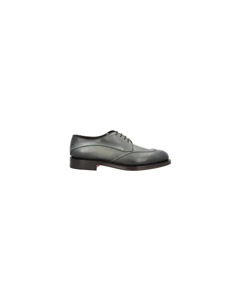 Santoni SCHUHE - Schnürschuheauf YOOX.COM Grün