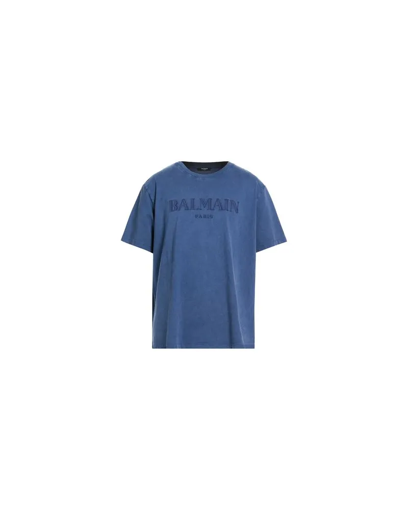 Balmain TOPS - T-shirtsauf YOOX.COM Blau