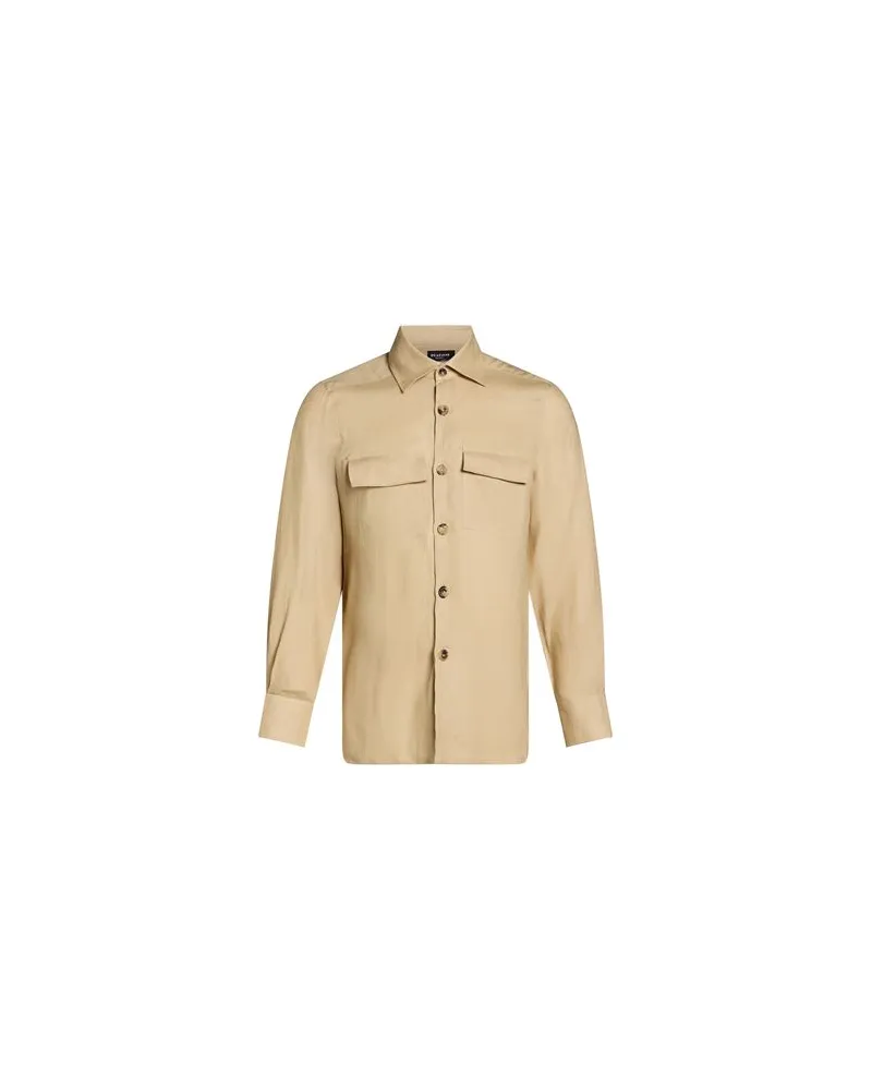 Kiton TOPS - Hemdenauf YOOX.COM Sand