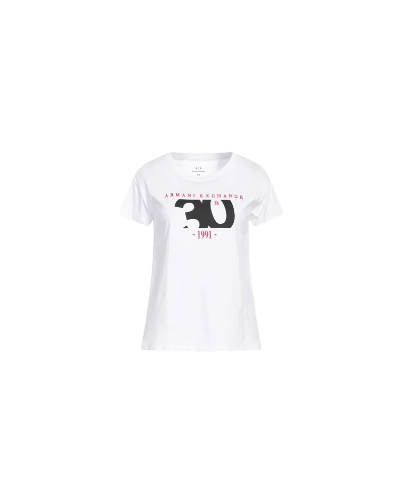 Armani Exchange TOPS - T-shirtsauf YOOX.COM Weiß