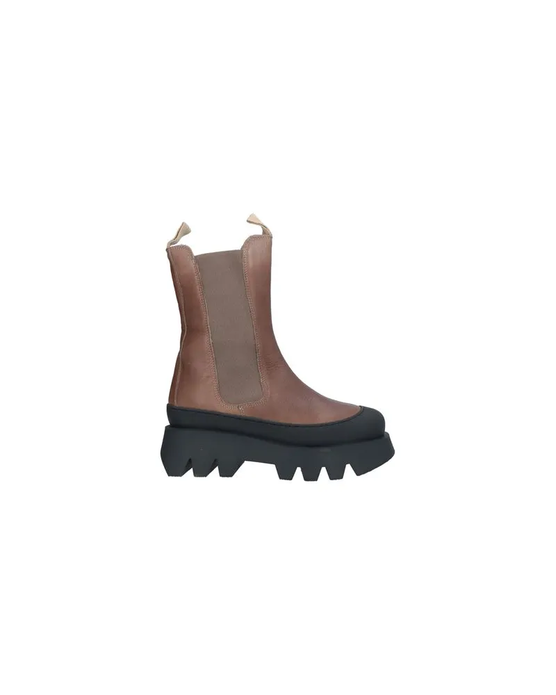 Patrizia Bonfanti SCHUHE - Stiefelettenauf YOOX.COM Braun