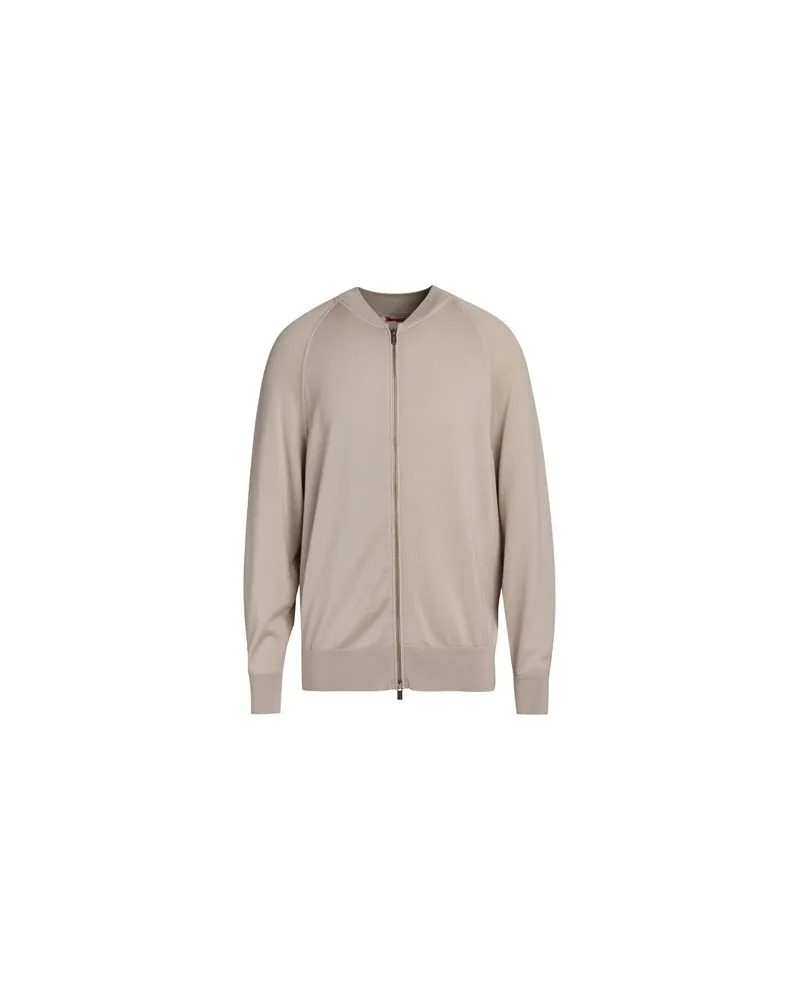 BARENA STRICKWAREN - Strickjackenauf YOOX.COM Beige