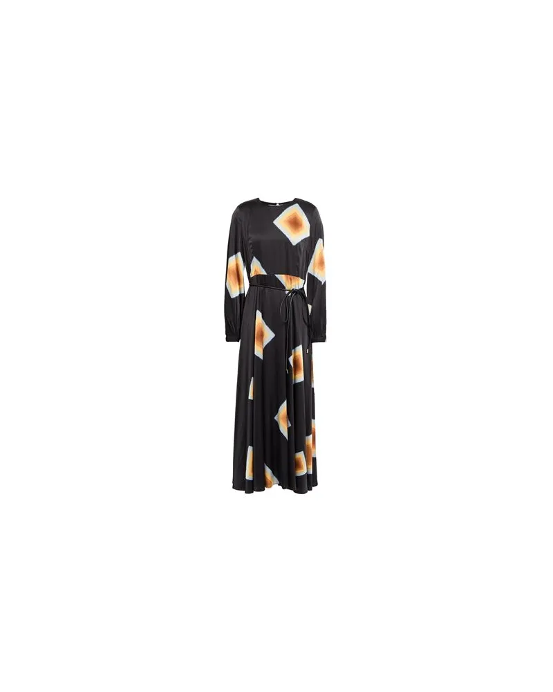 ANONYME designers KLEIDER - Maxi-Kleiderauf YOOX.COM Schwarz