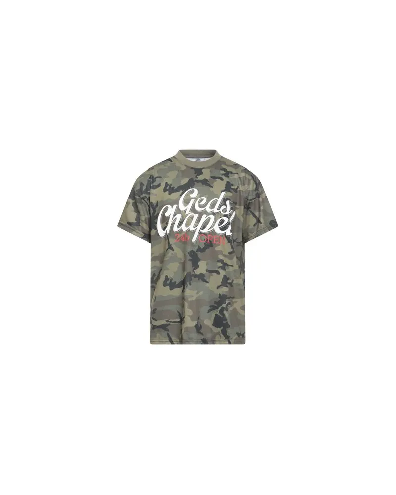 GCDS TOPS - T-shirtsauf YOOX.COM Militärgrün