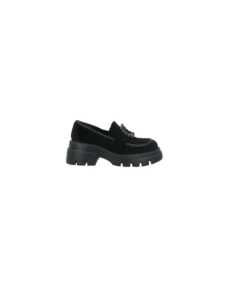 Luciano Barachini SCHUHE - Mokassinsauf YOOX.COM Schwarz