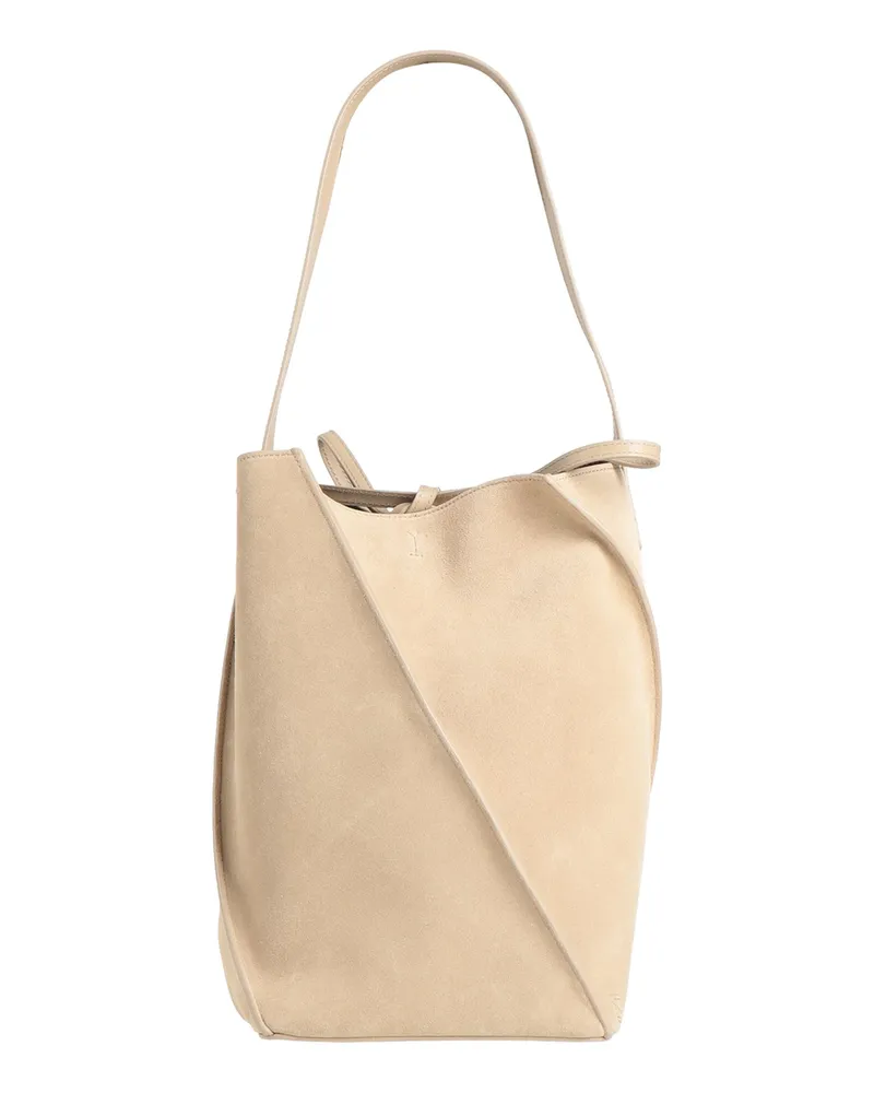 YUZEFI Schultertasche Beige