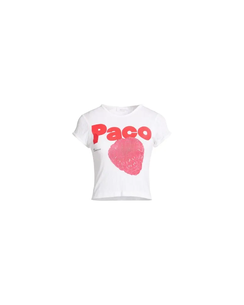 Paco Rabanne TOPS - T-shirtsauf YOOX.COM Weiß