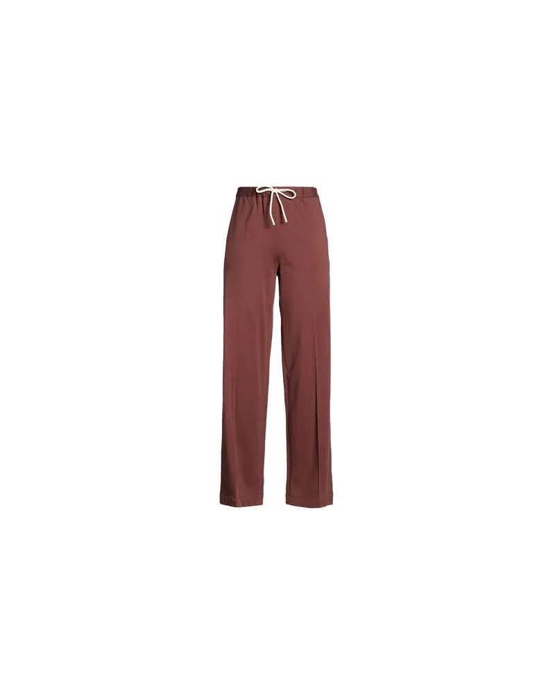 CIRCOLO 1901 HOSEN & RÖCKE - Hosenauf YOOX.COM Schokobraun