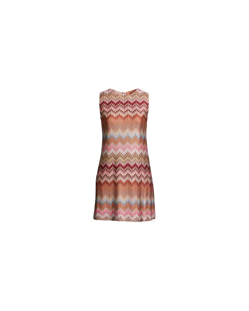 Missoni KLEIDER - Mini-Kleiderauf YOOX.COM Rostrot
