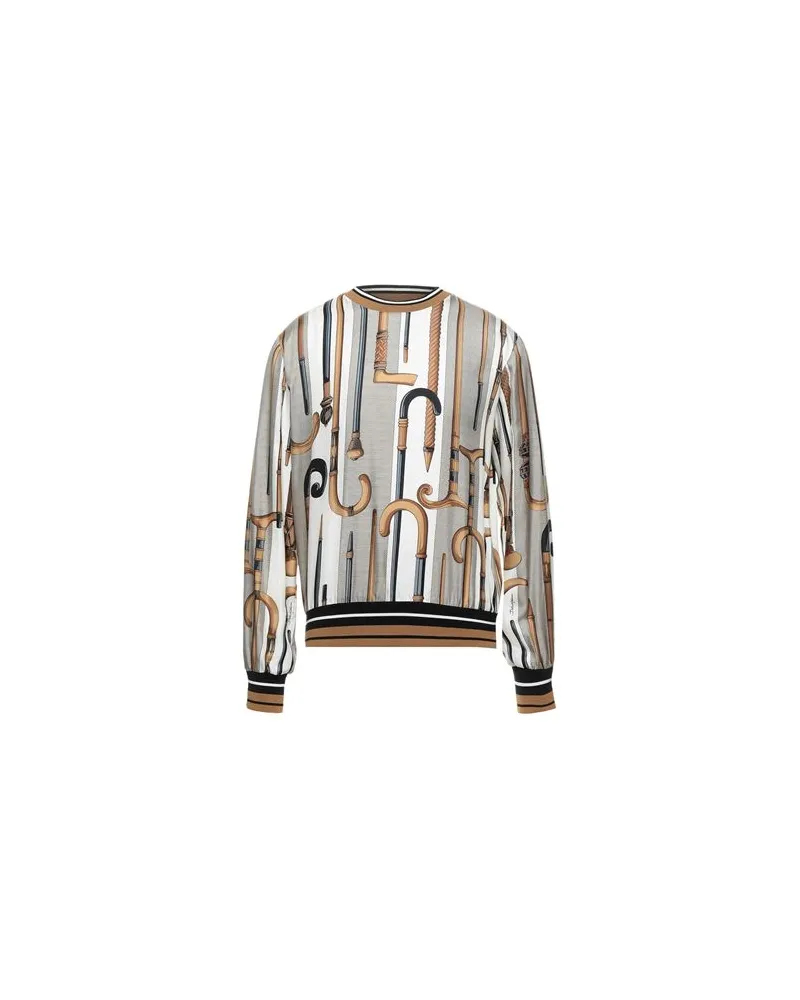 Dolce & Gabbana TOPS - Sweatshirtsauf YOOX.COM Elfenbein