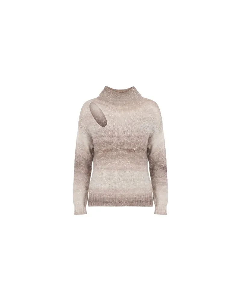 Simona Corsellini STRICKWAREN - Rollkragenpulloverauf YOOX.COM Hellgrau