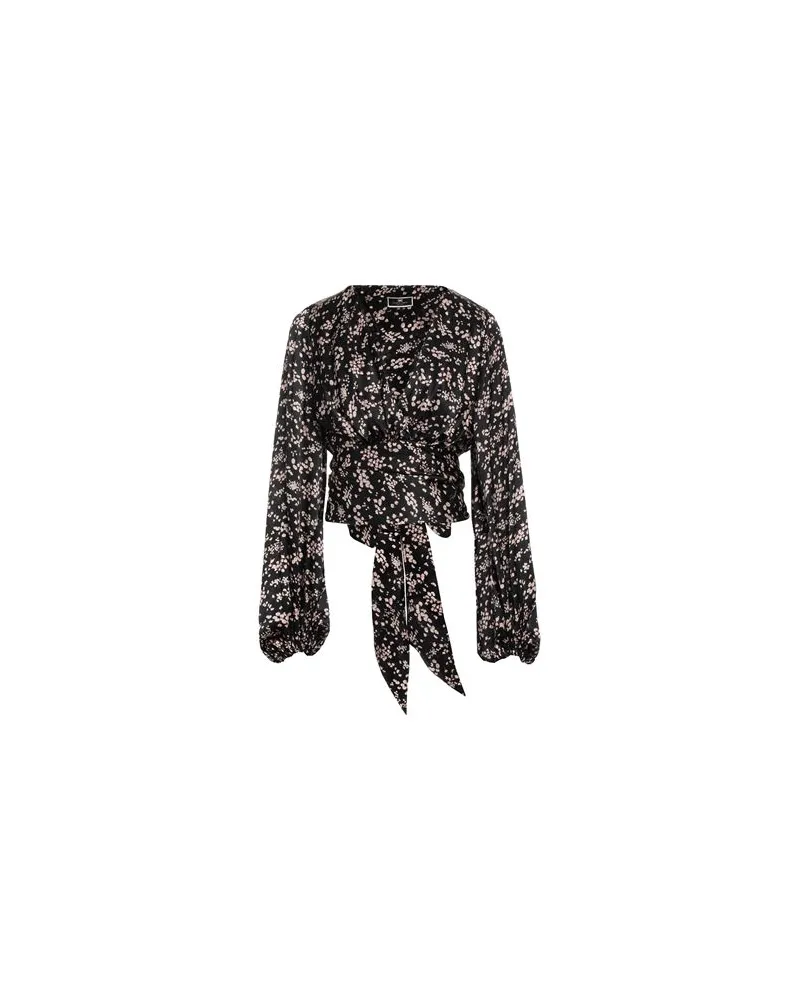 Elisabetta Franchi TOPS - Hemdenauf YOOX.COM Schwarz