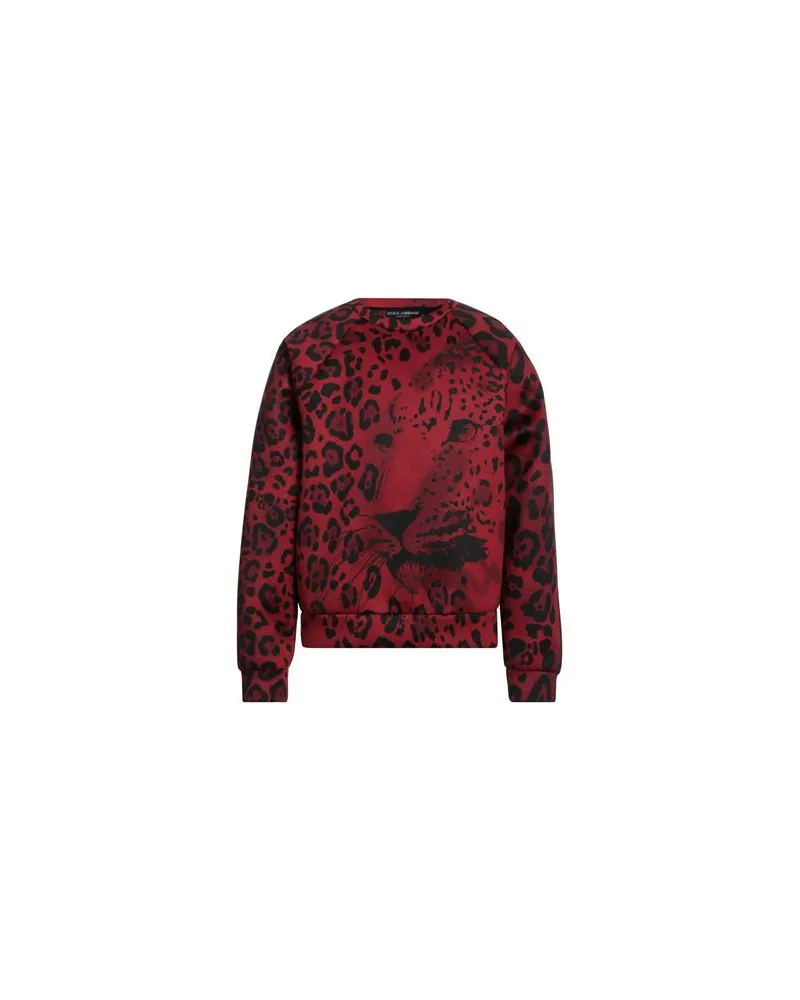 Dolce & Gabbana TOPS - Sweatshirtsauf YOOX.COM Ziegelrot