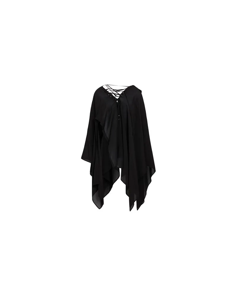 Yohji Yamamoto JACKEN & MÄNTEL - Capesauf YOOX.COM Schwarz