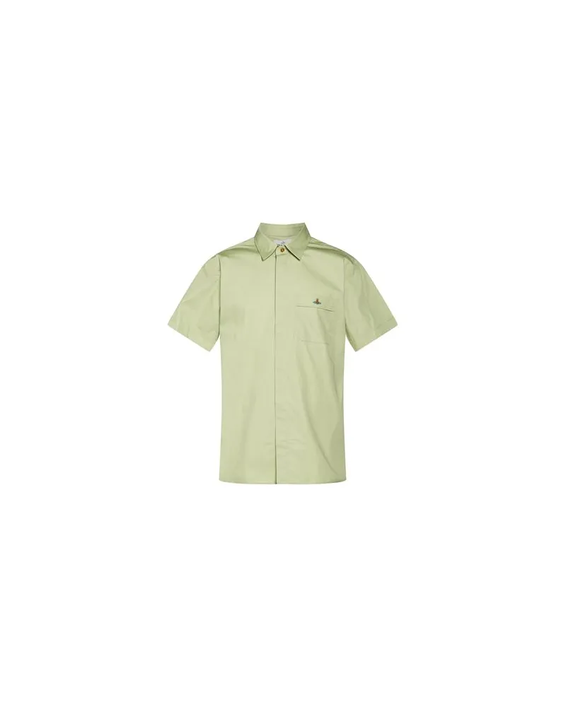 Vivienne Westwood TOPS - Hemdenauf YOOX.COM Salbeigrün