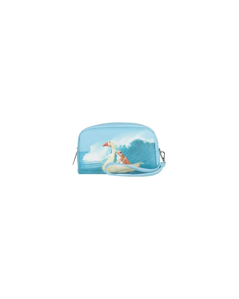 Seletti TOILETPAPER - KOFFER & CO. - Beauty Casesauf YOOX.COM Azurblau