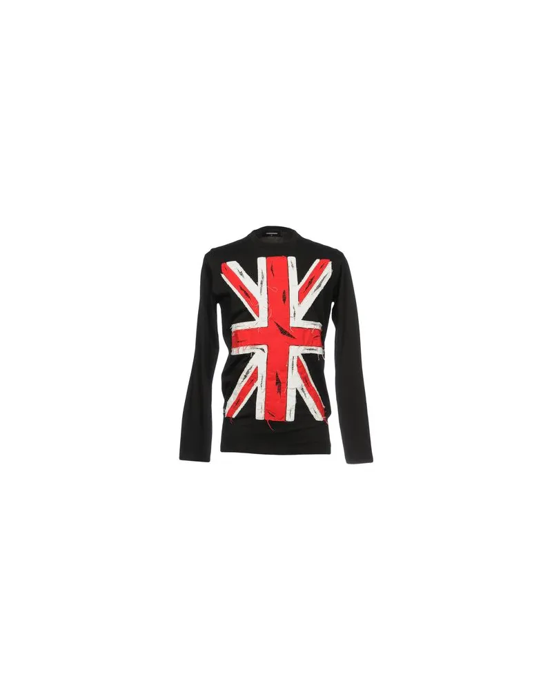 Dsquared2 TOPS - T-shirtsauf YOOX.COM Schwarz