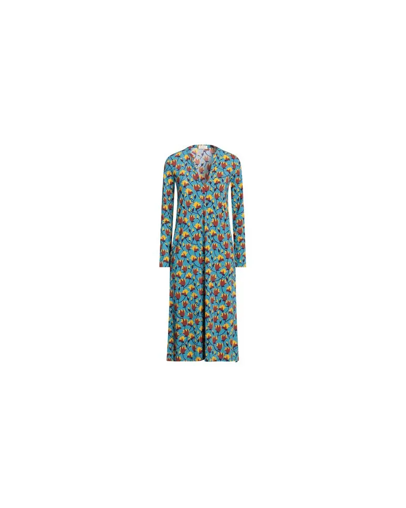 SIYU KLEIDER - Midi-Kleiderauf YOOX.COM Himmelblau