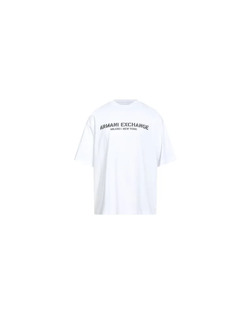 Armani Exchange TOPS - T-shirtsauf YOOX.COM Weiß