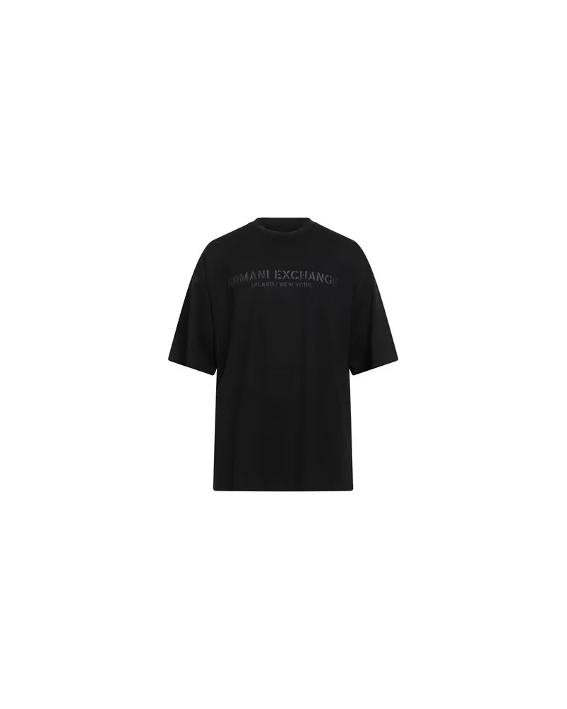 Armani Exchange TOPS - T-shirtsauf YOOX.COM Schwarz