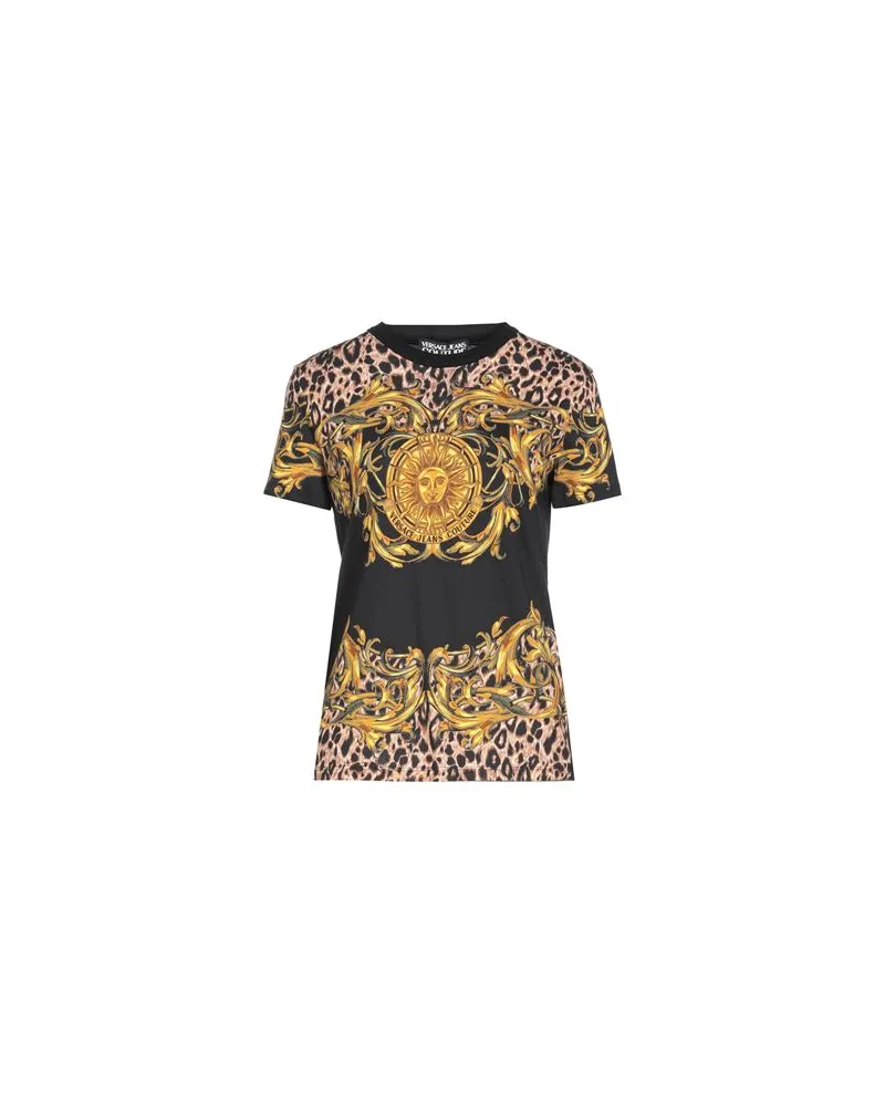 Versace Jeans TOPS - T-shirtsauf YOOX.COM Schwarz