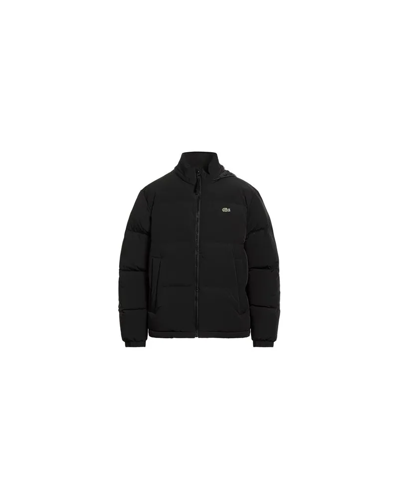 Lacoste JACKEN & MÄNTEL - Pufferjacken & Daunenjackenauf YOOX.COM Schwarz