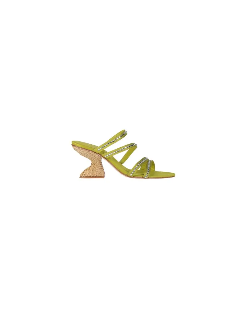 Paloma Barceló SCHUHE - Sandalenauf YOOX.COM Limettengrün