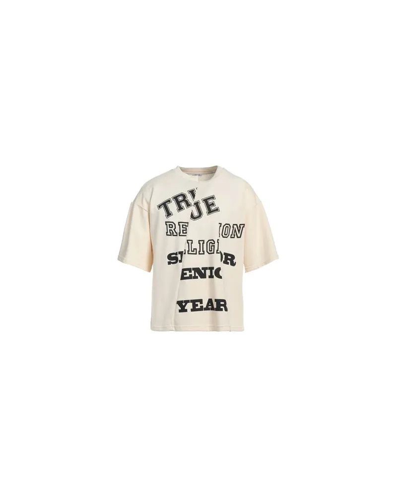 True Religion TOPS - T-shirtsauf YOOX.COM Elfenbein