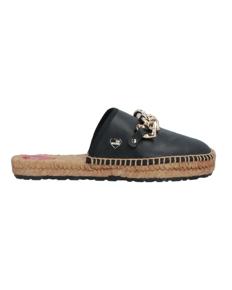 Moschino Espadrilles Schwarz