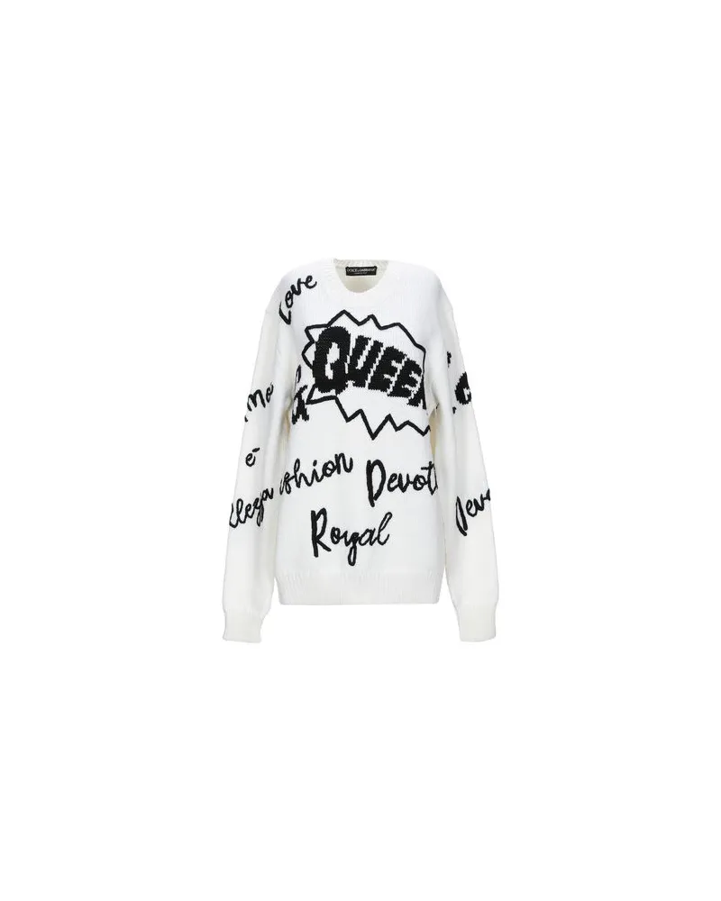 Dolce & Gabbana STRICKWAREN - Pulloverauf YOOX.COM Weiß