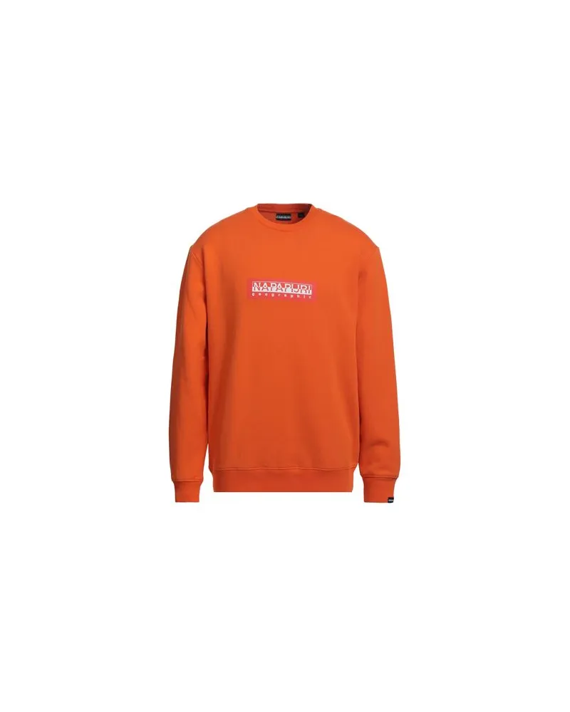 Napapijri TOPS - Sweatshirtsauf YOOX.COM Orange