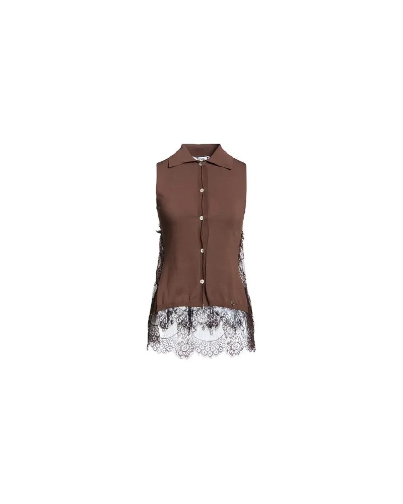 Please TOPS - Topsauf YOOX.COM Schokobraun