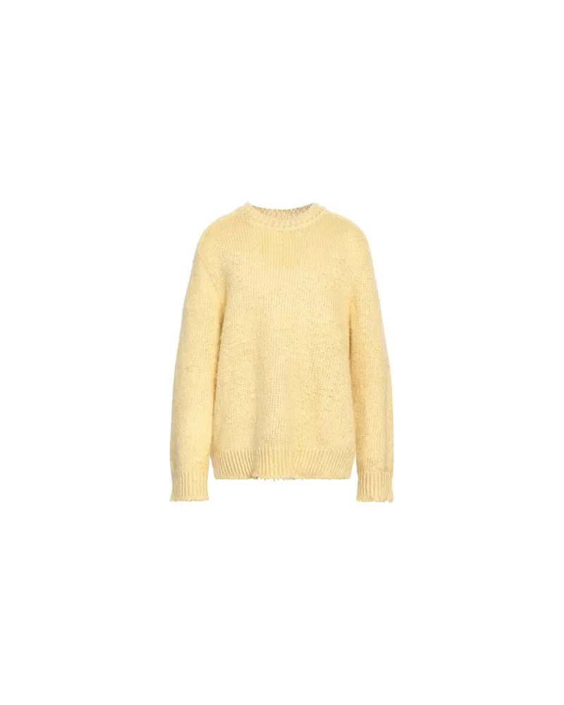 Maison Margiela STRICKWAREN - Pulloverauf YOOX.COM Pastellgelb